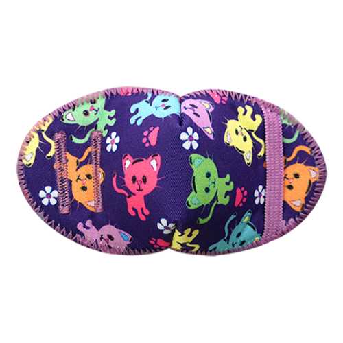 Kay Fun Patch Kitty Cats. Øjenklap til brillerne med katte.