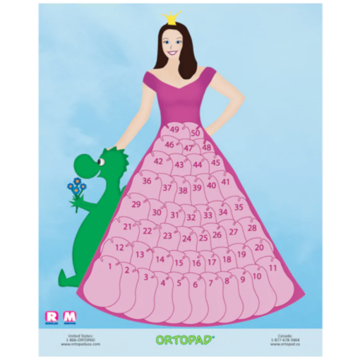 Ortopad plakat princesse