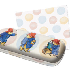 Brilleetui med Paddington Bear og matchende mikrofiber pudseklud