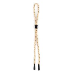 Flettet brillesnor fra Specxs. Beige.