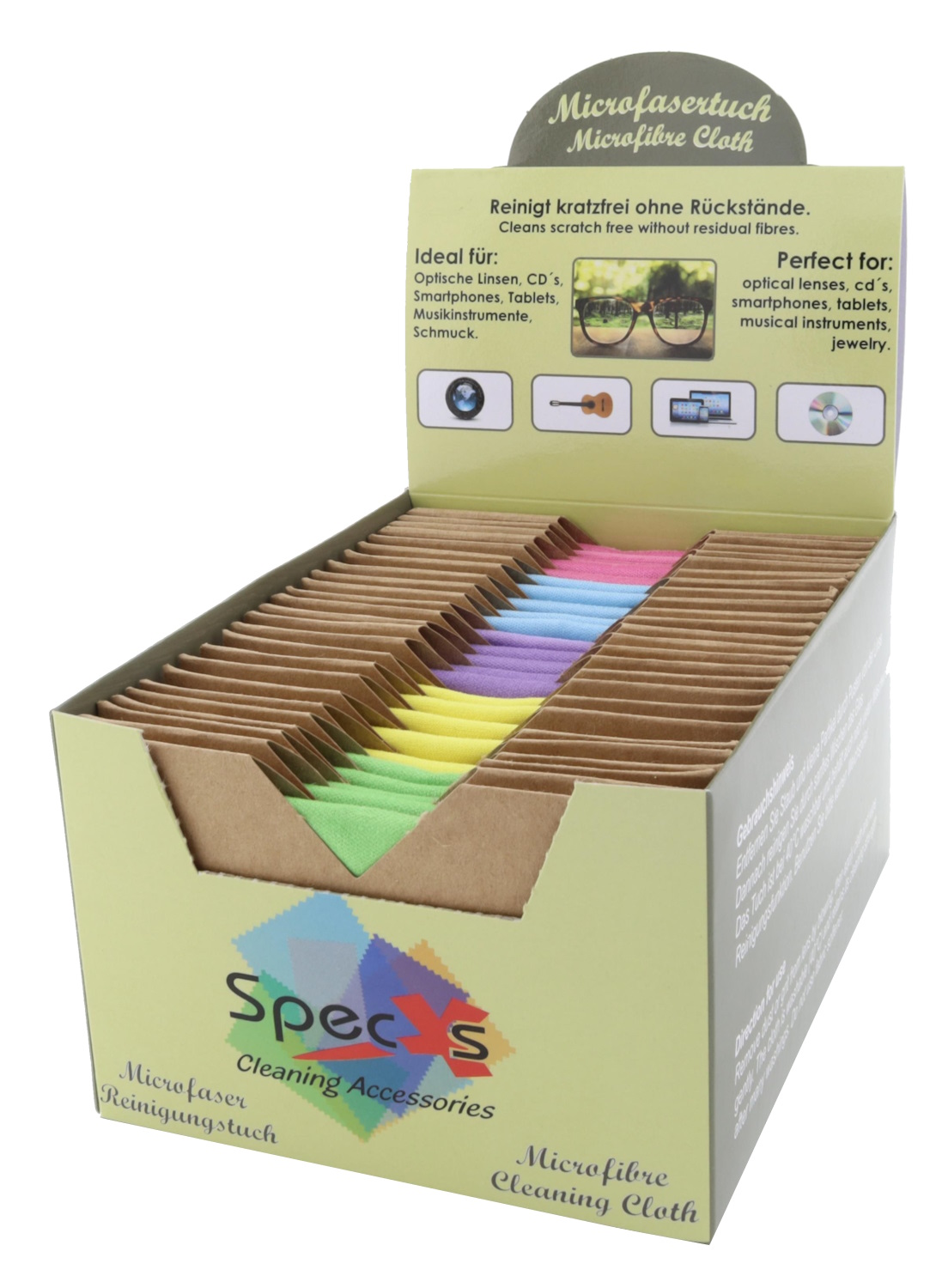 Pudseklude ensfarvede fra Uoptik