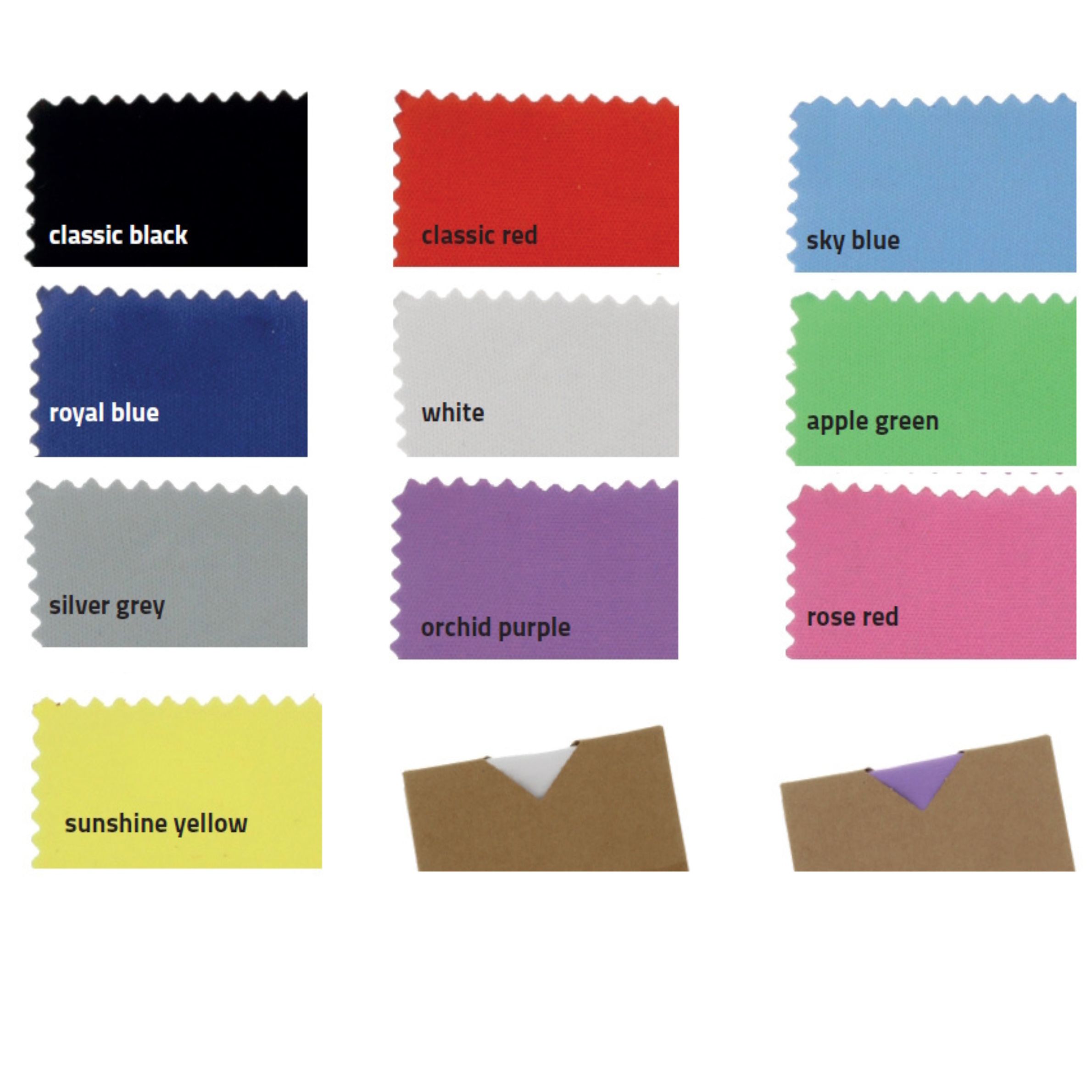 Pudseklude ensfarvede fra Uoptik