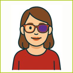 Øjenklapper til voksne med briller