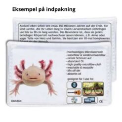 Pudseklud til briller - Emballage