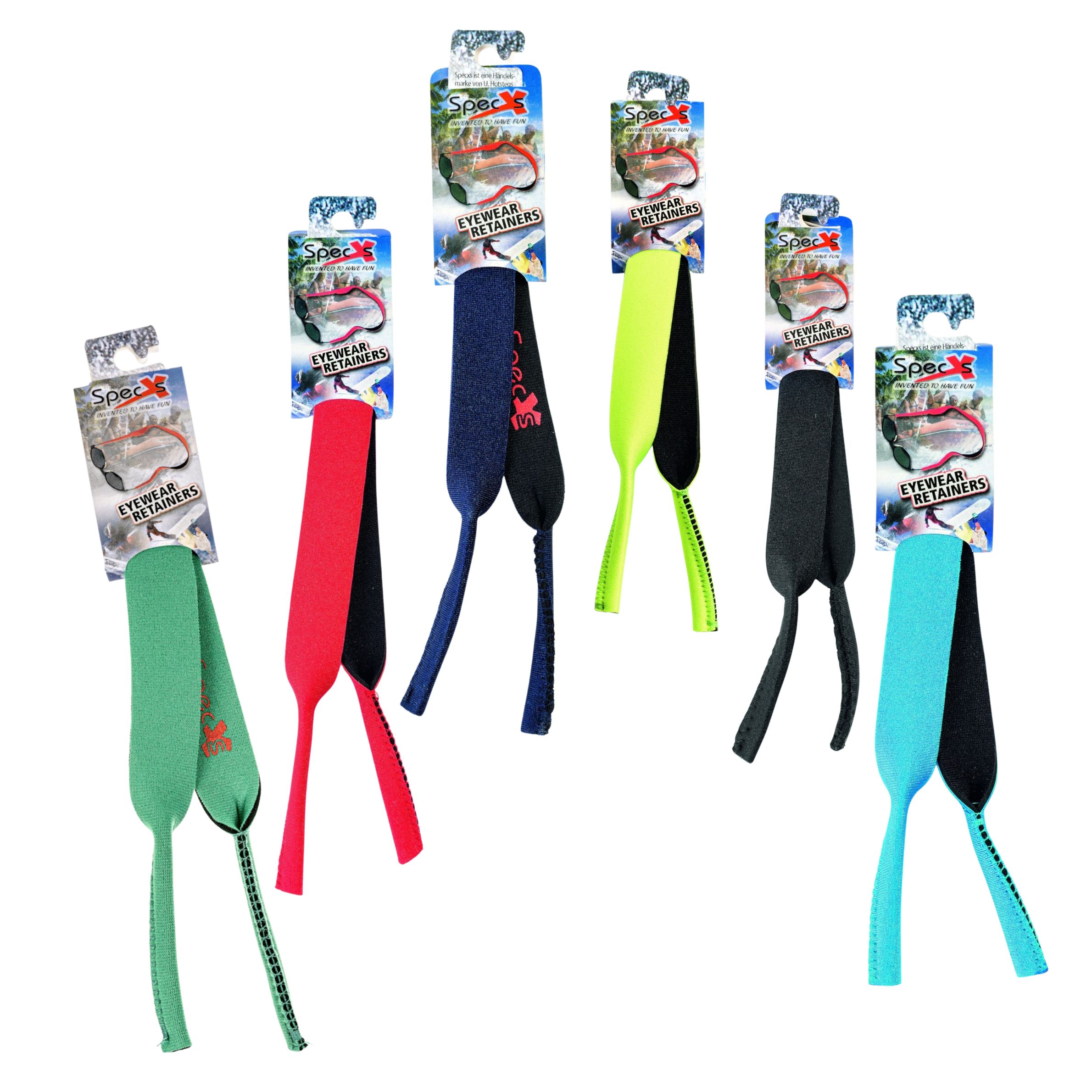 Brillesnor voksne 35 cm Farver