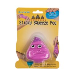 Sticky Squeeze Poo - Squeeze lort, lyserød.