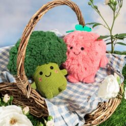 Varmedunk - Sass&Bell - Formet som et lyserød jordbær