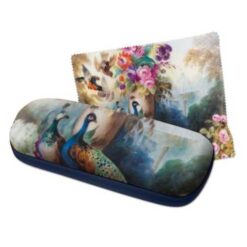 Brilleetui – Påfugl ved Paleis Het Loo