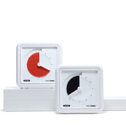 Time Timer Braille Medium Black and Red Disk staged