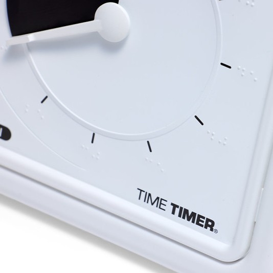 Time Timer Braille Medium sort Disk Closeup2