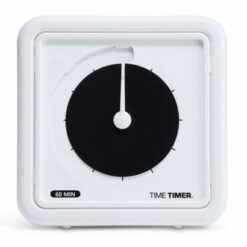 Time Timer Braille Medium sort Disk Front 60 minutter