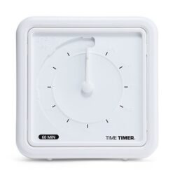 Time Timer Braille Medium sort Disk side 0 minutter