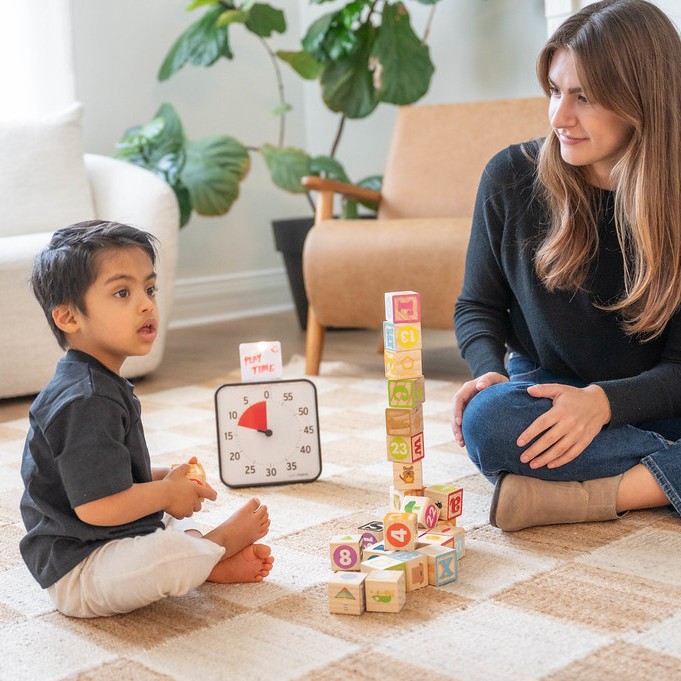 Time Timer Medium JAC5108 barn leger - Dry Erase Card piktogram særlige behov