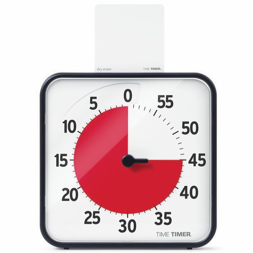 Time Timer Medium JAC5108 front 45 min DryEraseCard b