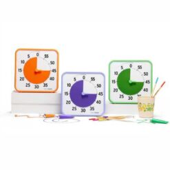 Time Timer Medium klassesaet Front 45 mi
