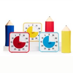 Time Timer Medium klassesaet primaerfarver