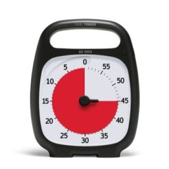 Time Timer Plus Charcoal sort Front 2
