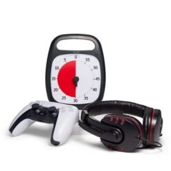 Time Timer Plus Charcoal Front lgaming