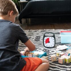 Time Timer Plus Pause Charcoal sort leg