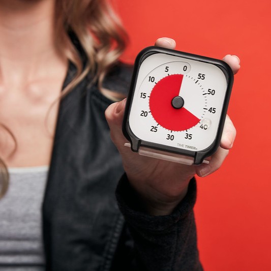 Time Timer Pocket JAC5107 i haand