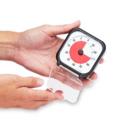 Time Timer Pocket JAC5107 med aaben front og i haand