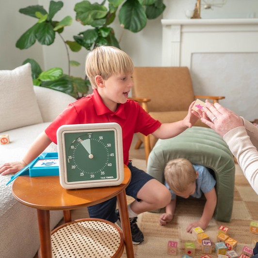 Time Timer Retro Eco Edition Green Land foraeldre og barn leger