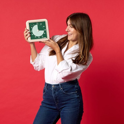 Time Timer Retro Eco Edition Green Land kvinde