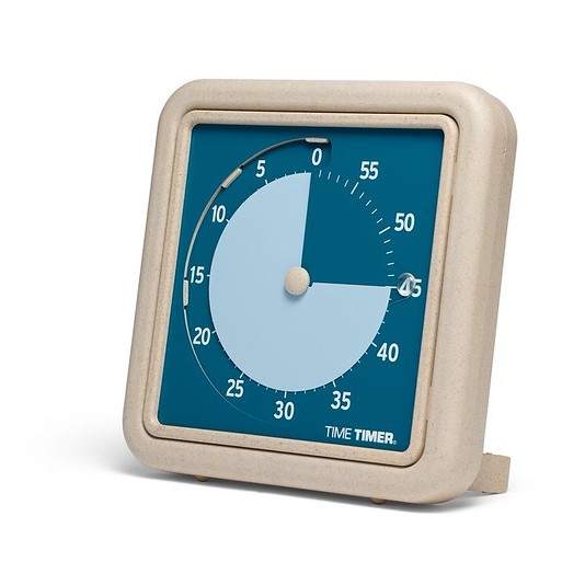 Time Timer Retro Eco Edition Water Front vinklet 45 min
