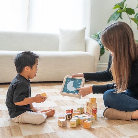 Time Timer Retro Eco Edition barn foraeldre saetter timer