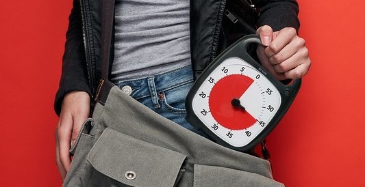 Time Timer Plus Visuelle ure banner mobil