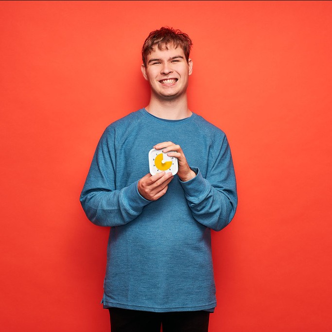 Time Timer MOD Education, 10 minutter, gul.