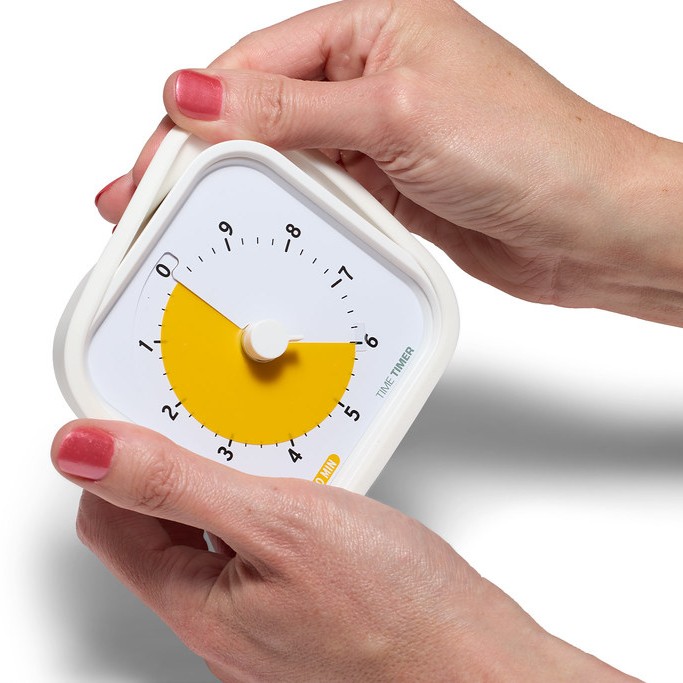 Time Timer MOD Education, 10 minutter, gul.