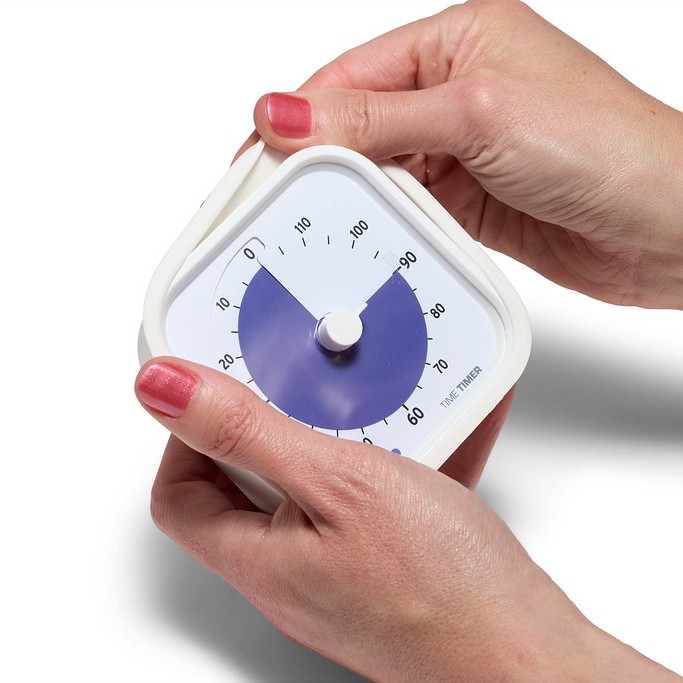 Time Timer MOD Education, 120 minutter, lilla.