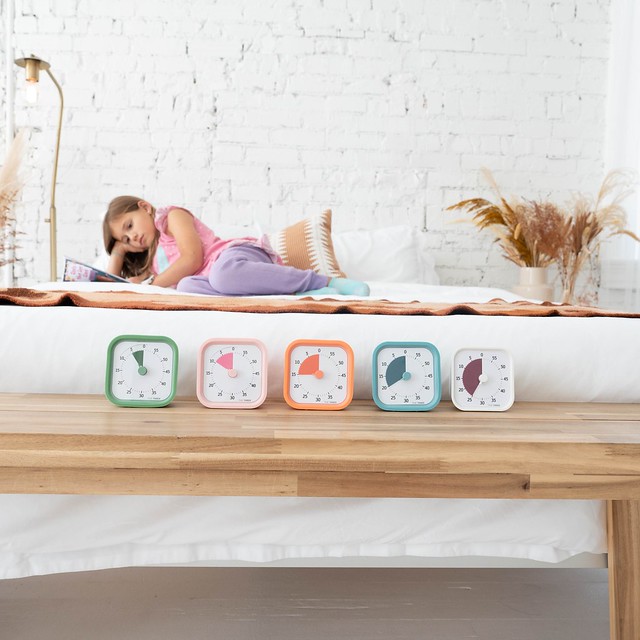 Time Timer MOD Home edition serien. Soveværelse.