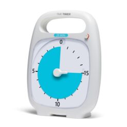 Time Timer Plus 20 minutter. Vinklet.