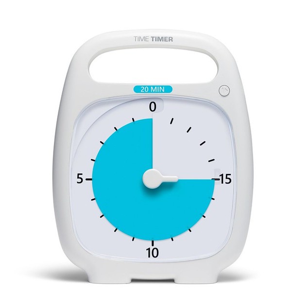 Time Timer Plus 20 minutter. Front.