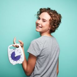 Time Timer Plus 120 minutter. dame holder det.