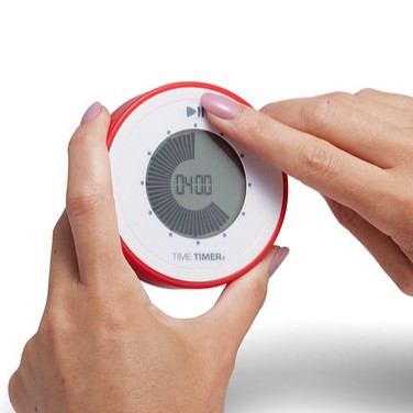 Time Timer TWIST rød.