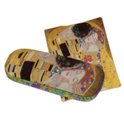 Bekking & Blitz brilleetui med The Kiss af Gustav Klimt, GB1211
