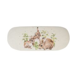 Brielletui fra Wrendale Design med harer, GLC017