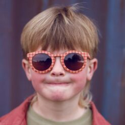 Børnesolbrille (Child) Grech & Co. sunset gingham GCO2243 Bæredygtigt
