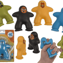 Squeeze-figur med sugekopper